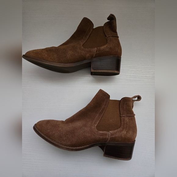 Steve Madden Women Brown Ankle Boots Size 5M - Picture 1 of 5